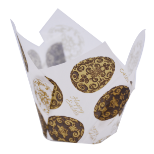 P60 x 175-844RP - Texas Muffin Wrap, Gilded Egg (150 ctn)